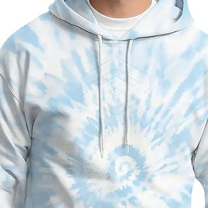 Sudaderas con capucha de gran tamaño para hombres Invierno Sólido ODM Diseño personalizado Transpirable 100% Jersey de algodón orgánico - Product Image 6