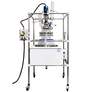 초임계 <span class=keywords><strong>CO2</strong></span> 추출 기계/바이오 디젤 생산 기계를위한 저렴한 구형 유리 반응기 - Product Image 6