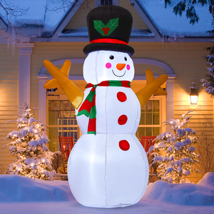 5 ft Inflatable giáng sinh <span class=keywords><strong>Snowman</strong></span>, Inflatable <span class=keywords><strong>Snowman</strong></span> thổi lên <span class=keywords><strong>Snowman</strong></span> inflatable, ngoài trời giáng sinh trang trí với đèn <span class=keywords><strong>LED</strong></span> - Product Image 3