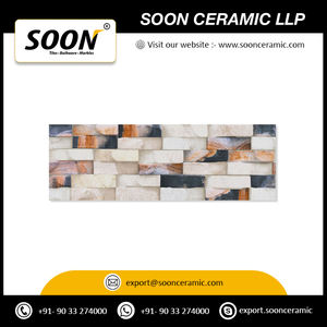 Baldosas de baño de último diseño, baldosas de cerámica ordinarias de 16x16 pulgadas para exportación, venta desde India - Product Image 3