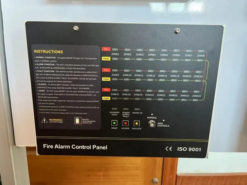 Novo sistema doméstico convencional para conectar detector de fumaça, sensor, sirene, painel de alarme de incêndio com 4/16 zonas, novidade