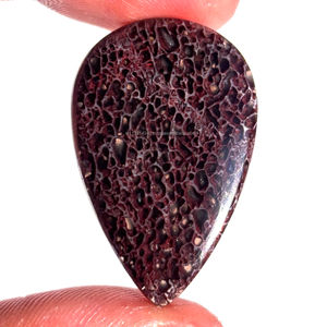 Cabujones de hueso de dinosaurio naturales lisos hechos a mano, formas mixtas, todos los tamaños, piedras preciosas sueltas curativas para la fabricación de joyas - Product Image 4