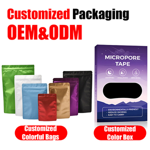 Tiras Nasales para Dormir con Diseño Personalizado, Logotipo, Color, Certificación <span class=keywords><strong>CE</strong></span>, Transpirables, Extra Fuertes, Cinta Bucal Anti Ronquidos - Product Image 5