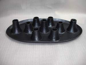 Portavelas de mesa de fundición de Metal decorativo combinado para decoración de hogar, y boda Hotel, soporte de vela Premium - Product Image 6