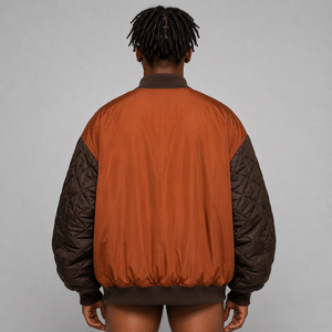 High Quality Windproof <b>men</b> oversized bomber <b>jacket</b> Breathable Colorful Bomber Fur Collar <b>Jacket</b> Breathable Zipper Bomber <b>Jacket</b> - Product Image 5