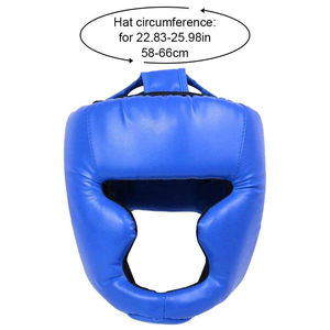 Head Guard Gear May Thai MMA Kickboxing <b>Equipment</b> Sparring Boxing Helmet Safety Head Guard Training Boxing Head Guard OEM - Product Image 2