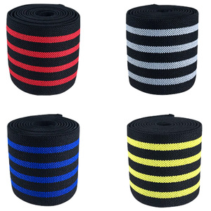 GAF Enveloppes de genoux personnalisées Powerlifting Gym Fitness Sangles d'haltérophilie avec enveloppes de poignet en caoutchouc durable - Product Image 2