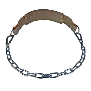 Cinturón de Gimnasio Personalizado QASWA SPORTS, Antideslizante, de Alta Calidad, Cuero Vacuno Original, Cadena Larga y Resistente, Unisex, para Uso en Fitness - Product Image 5