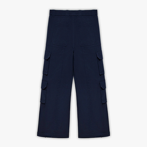 Pantalon de survêtement noir pour hommes Pantalon de sport taille moyenne style hip hop Pantalon décontracté à fermeture éclair en polyester avec logo personnalisé - Product Image 6