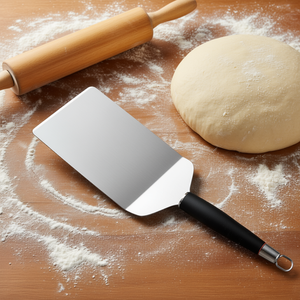 Espátula de Cocina de Acero Inoxidable PRECISION PASTRY IGINIO MASSARI de 24 cm, Negra y Acero 3503, Herramienta para Repostería - Product Image 3