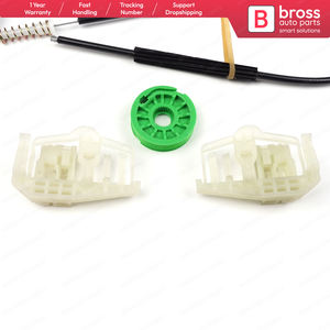 BWR741 Juego de reparación de regulador de ventanilla eléctrica izquierda para 3 Series E46 Compact 2001-2005 2/3 Door 51338251351 Bross Auto Parts - Product Image 4