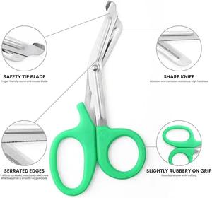 Tuff Cut Heavy Duty Serrated Edge <b>Medical</b> Scissors | Ergonomic Polypropylene Handle | CE Certified ISO13485 Small Size for - Product Image 6