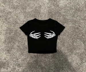 Camiseta de Manga Corta para Hombre, Talla Grande, con Estampado Personalizado en la Parte Delantera, 100% Algodón, Transpirable y Cómoda - Product Image 3