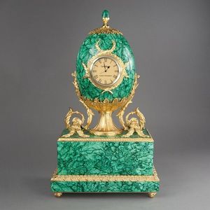 Table de décoration d'objets en malachite pour la décoration intérieure Sculptures en verre et pierre faites à la main pour la décoration murale du salon - Product Image 4