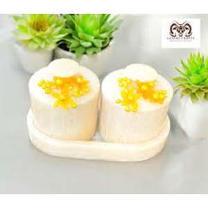 Juego de 2 tarros de fruta seca de resina de alta calidad, diseño clásico único para almacenamiento de alimentos, gran relación calidad-precio - Product Image 6