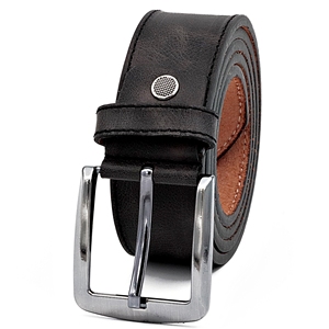 Cinturón de Cuero Genuino de Vaca de Lujo Personalizado de Seker Ofisi, Cinturón de Diseñador para Hombre con Hebilla Hecha a Mano, Accesorio de Moda de 3.5 cm de Ancho Personalizado - Product Image 4