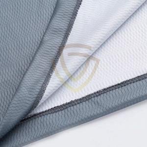 Uniforme de basket-ball pour hommes personnalisé de haute qualité, 100% polyester, respirant, séchage rapide, sans manches, design uni, ensembles de maillots de basket-ball - Product Image 4