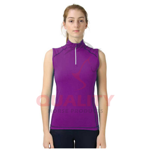 La chemise de couche de base thermique de compression avancée pour les cavaliers équestres offre une flexibilité de chaleur Confort soutenant la performance - Product Image 5