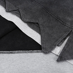 Nouveau design T-shirt à la mode pour hommes T-shirt avec impression de logo personnalisé T-shirt Streetwear T-shirt en coton noir imprimé pour hommes - Product Image 2