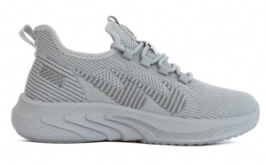 Chaussures de sport en mesh gris pour homme, semelle intermédiaire EVA, semelle extérieure en caoutchouc, chaussures de fitness et de cross-training - Product Image 1