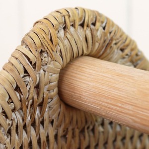 Cesta para rollos de papel higiénico Artex Green Earth de ratán natural, ecológica, hecha a mano, moderna y multifuncional, desde Hanói - Product Image 5