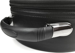 Étui pour casquette maçonnique en cuir noir, boîte de rangement pour chapeau maçonnique, protection rigide : protège votre casquette maçonnique - Product Image 4