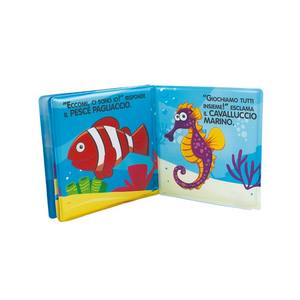 Libro de baño de espuma EVA suave con palabras de uso diario, con sonido y figuras, aprendizaje educativo en colores para niños, 4 artículos, 0+ años, 8 páginas - Product Image 3