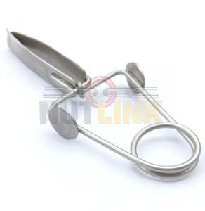 Instrumento quirúrgico para uso Urológico, Pinza de agarre de pene Strauss, stock - Product Image 1