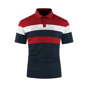 Polo de algodón 100% para hombre, ropa de verano informal de manga corta, ropa de calle ajustada para hombre, camisa Polo estilo 2023 - Product Image 4