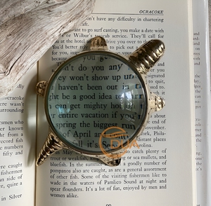 ฐานเต่าสีทองแว่นขยายที่ทับกระดาษอุปกรณ์เสริมสำหรับโต๊ะทำงานพร้อมเลนส์ใส - Product Image 5