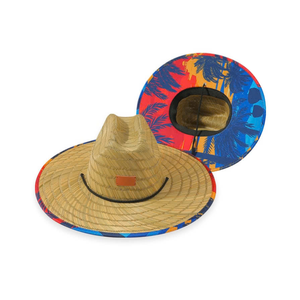 หมวกฟางปีกกว้างหมวกกันแดดสไตล์เม็กซิกันสำหรับเดินทางชายหาดฤดูร้อน - Product Image 6