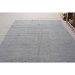 Tapis Turc Vintage Moderne Grand Rectangle 4.7X8.8 pieds Gris Patchwork Design Laine Matériau Latex pour Entrée Chevet Couloir - Product Image 3