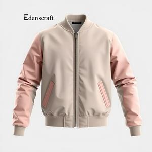 Blouson aviateur vintage en toile pour homme, coupe-vent, écologique, col montant, élégant, streetwear d'hiver, finition personnalisable, génération Z - Product Image 3