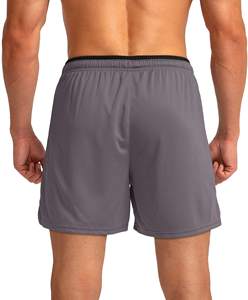 Pantalones Cortos Deportivos Casuales de Verano para Hombre, Transpirables, de Secado Rápido, de Poliéster/Algodón y Tela de Estambre, Colores/Logotipo Personalizados - Product Image 2