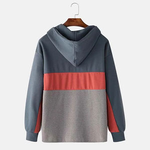 Sudadera con Media Cremallera para Hombre, Estilo Moderno, Manga Larga, Calidad Superior, Sudadera con Cierre de Cremallera para Adultos - Product Image 2