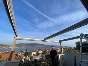 SISTEMA DE PERGOLA RETRÁCTIL Moderna Pérgola de Aleación de Aluminio con Toldo para Exteriores, Gazebo, Techo de Sombra para Centro Comercial - Product Image 6