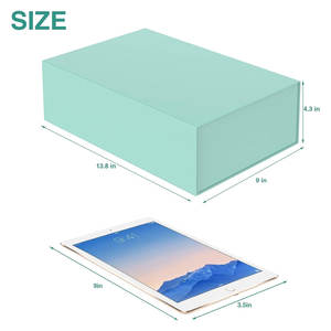 Grande boîte-cadeau de luxe 13.8x9x4.3 pouces fermeture magnétique de ruban de boîte de rangement pour la boîte d'emballage de luxe - Product Image 4