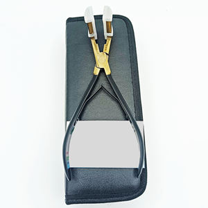 Pince d'extension de cheveux en acier inoxydable de couleur personnalisée Kit d'outils d'extension de cheveux multifonctionnels Pinces pour extension de cheveux - Product Image 3