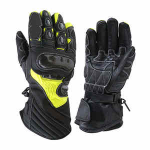 Gants de course à grande vitesse fabriqués au Pakistan pour la sécurité des mains en hiver pour la moto et le vélo de course compatibles avec l'écran tactile - Product Image 4
