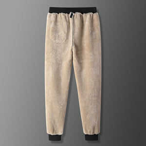 กางเกงวอร์มผ้าฟลีซสำหรับผู้ชายกางเกงวอร์มผ้าหนาสำหรับวิ่งออกกำลังกายกางเกงวอร์มลำลองไซส์ใหญ่พิเศษ6XL 7XL 8XL - Product Image 1