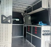 Scaffalature Modulari in Alluminio di Alta Qualità Personalizzabili per Furgoni, Armadietti Portautensili per Veicoli con Supporto OEM, 12 Cassetti, Smontabili, Moderni