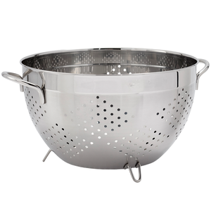 Matte Black Coating Stainless Steel Colander Durable Modern Style Colander Elegant for Home Kitchen Usage in Wholesale Price - Product Image 3