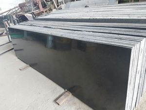 Dalles de villa écologiques polies en pierre naturelle noire absolue 100% - Product Image 5