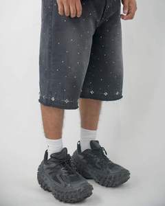 Mens denim <b>jeans</b> shorts classic summer casual fit breathable durable <b>soft</b> fabric modern streetwear style comfortable daily - Product Image 5