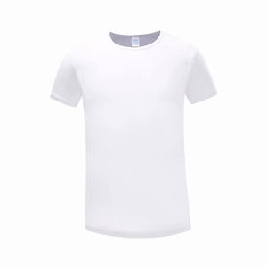 Nueva promoción al por mayor de ropa de talla grande de EE. UU. Sublimación camiseta en blanco transpirable verano deporte 100% camiseta para hombres - Product Image 3