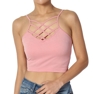 Chaleco transpirable de secado rápido, ropa deportiva cómoda para gimnasio para mujer, Sujetador deportivo para mujer, ropa deportiva para Fitness, correr, Yoga - Product Image 1