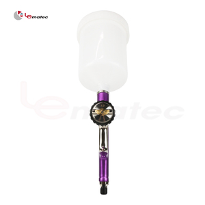 ปืนพ่นสีลม Lematec ขนาด 1.3 มม. แบบแรงโน้มถ่วง HVLP สำหรับงานยานยนต์และงานศิลปะ - Product Image 5