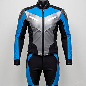 Tenue de moto en cuir pour moto, tenue de course, de sécurité pour vélo - Product Image 2