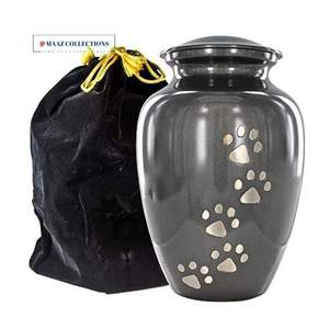Wholesale Custom Pet <b>Urns</b> for <b>Dogs</b> & Cats Ashes Small Black Cremation <b>Urns</b> for Pets up to 17 Lbs - Exporter in India - Product Image 1
