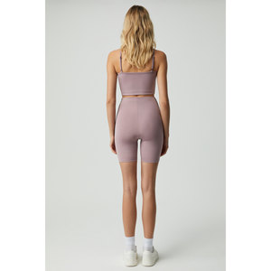 Urban Beat PHARSA Pantalones cortos ultra suaves con ribetes a rayas para mujer - Product Image 5